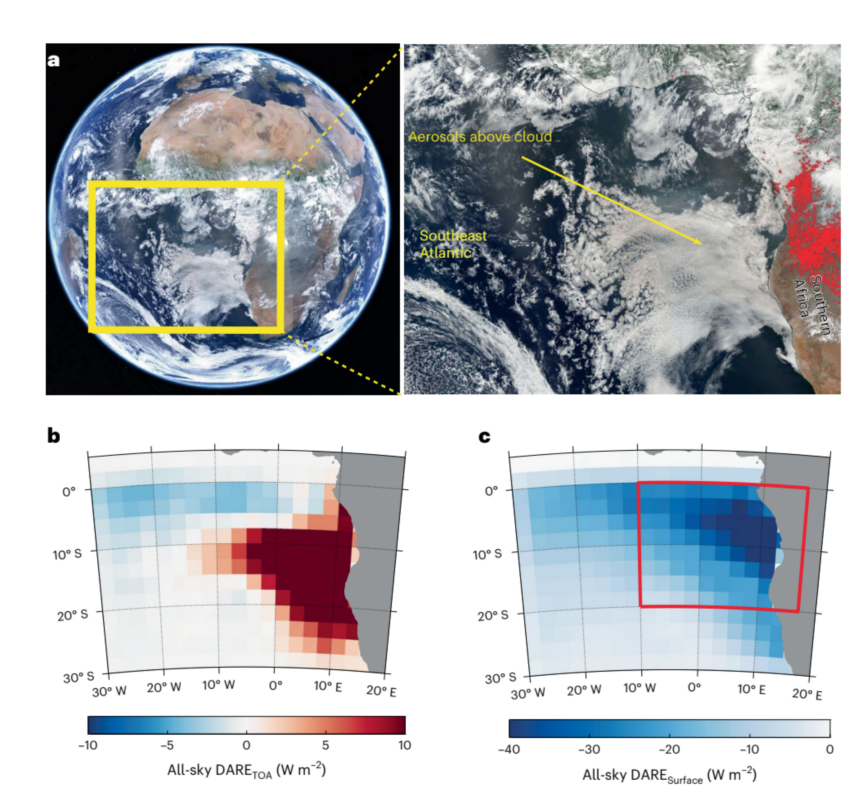 New Nature Geoscience Paper on Above Cloud Smoke